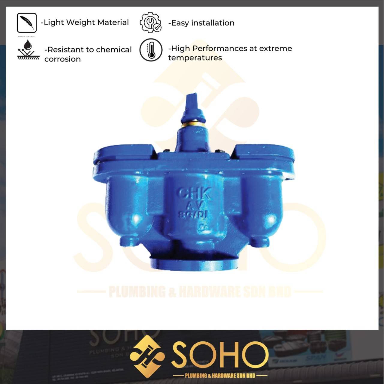 CHK DOUBLE AIR VALVE